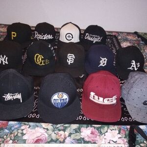 Assorted Branded Caps Collection